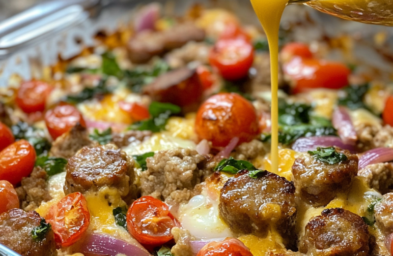 Easy Sausage Breakfast Casserole