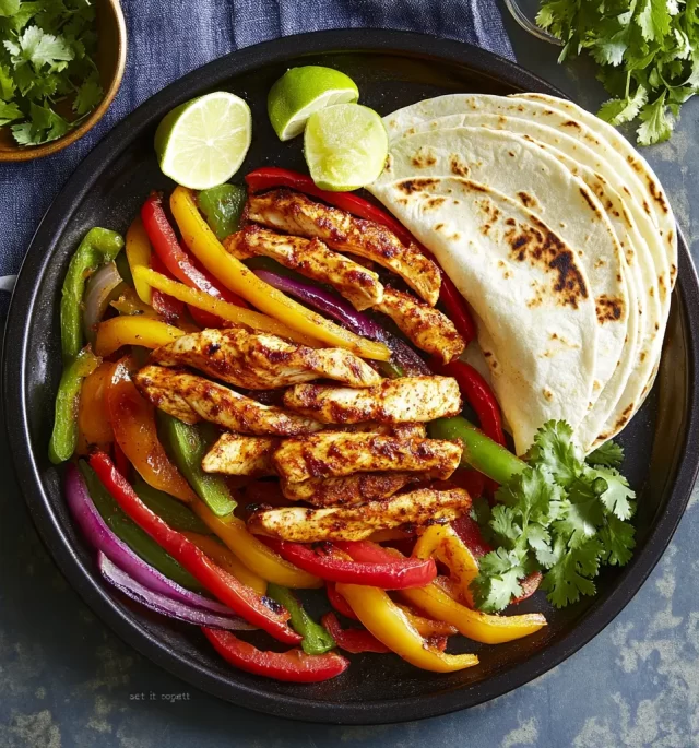 Sheet Pan Chicken Fajitas