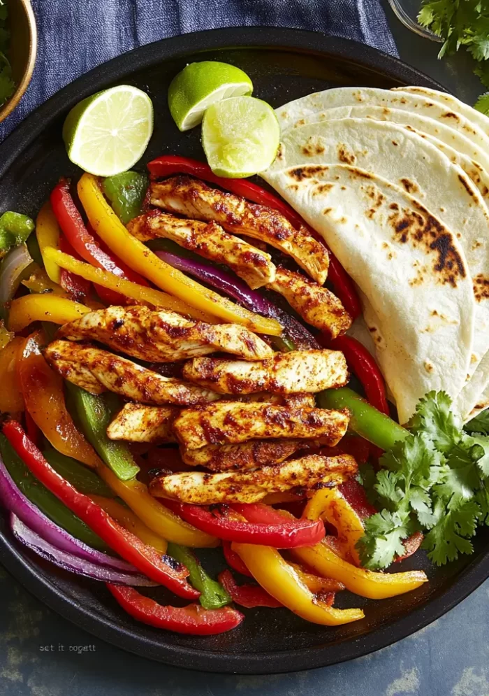 Sheet Pan Chicken Fajitas