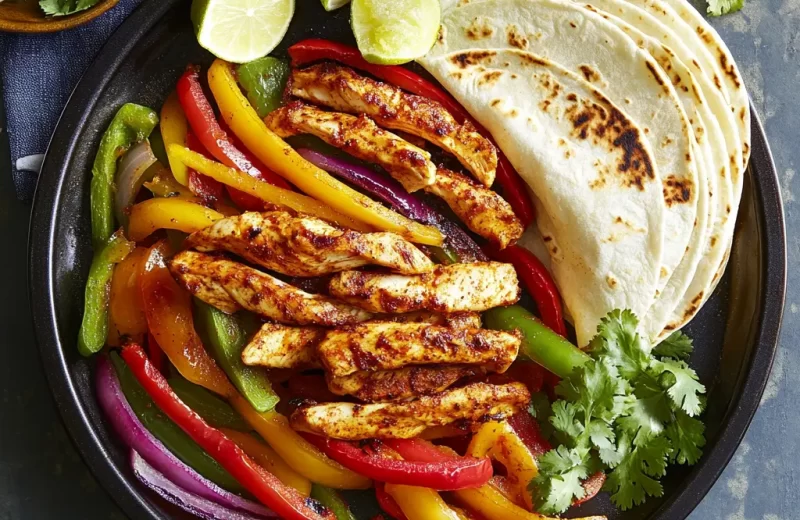 Sheet Pan Chicken Fajitas