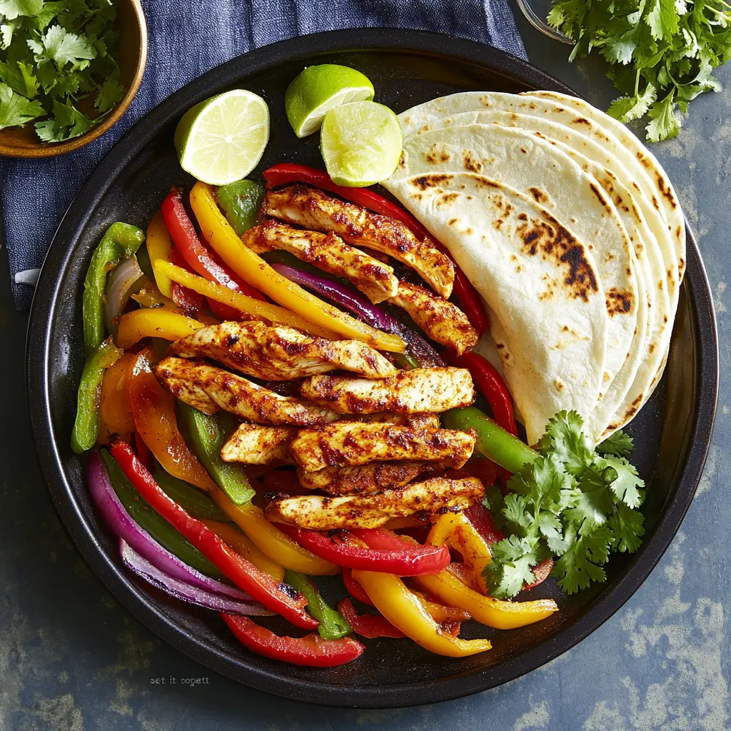 Sheet Pan Chicken Fajitas