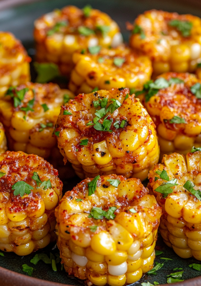 Spicy Mexican Corn Bites