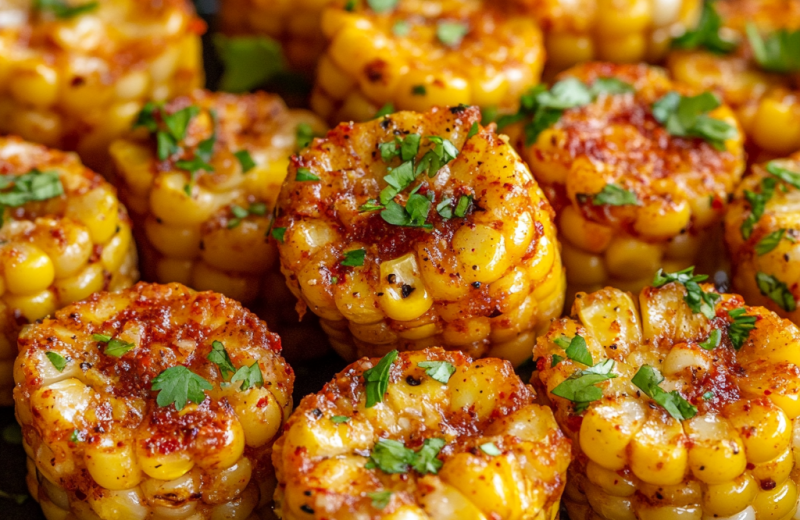 Spicy Mexican Corn Bites