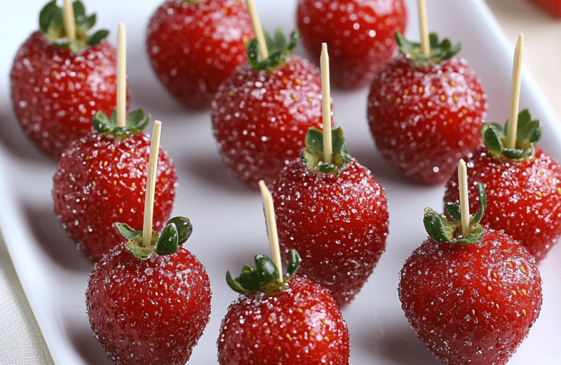 Candied Strawberries