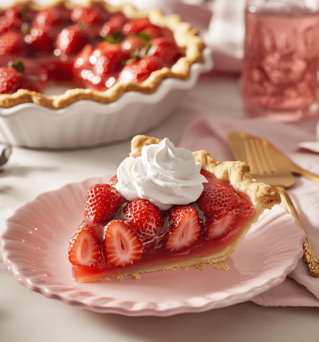 No-Bake Strawberry Pie Recipe