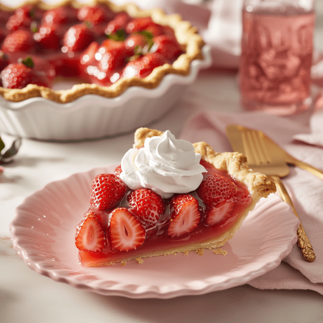 No-Bake Strawberry Pie Recipe