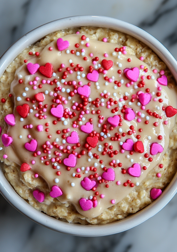 Sugar Cookie Protein Baked Oats