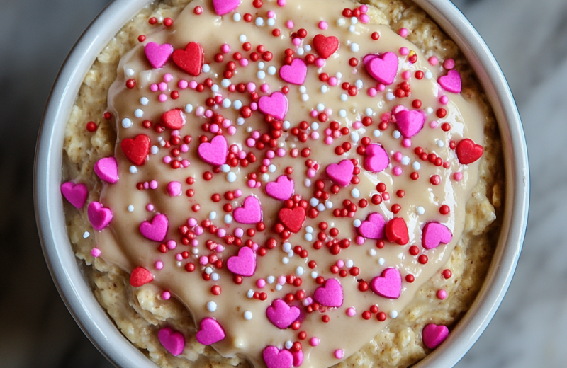 Sugar Cookie Protein Baked Oats