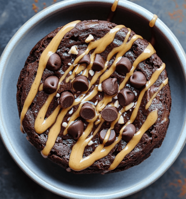 Two-Minute Protein Brownie