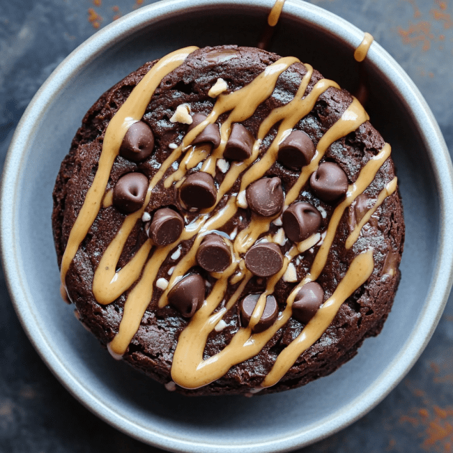 Two-Minute Protein Brownie