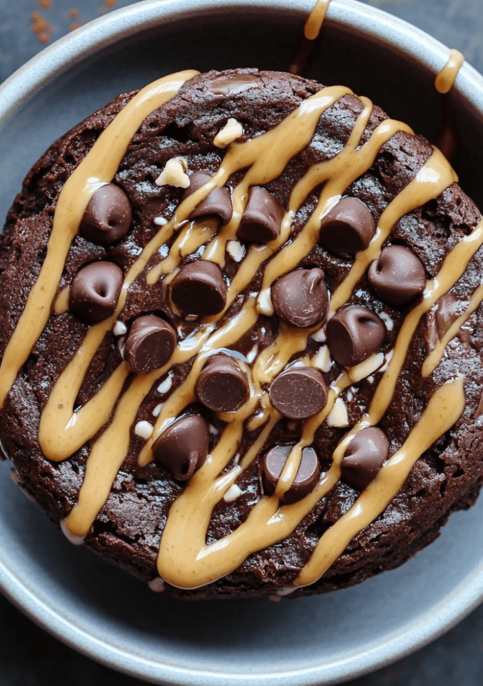 Two-Minute Protein Brownie