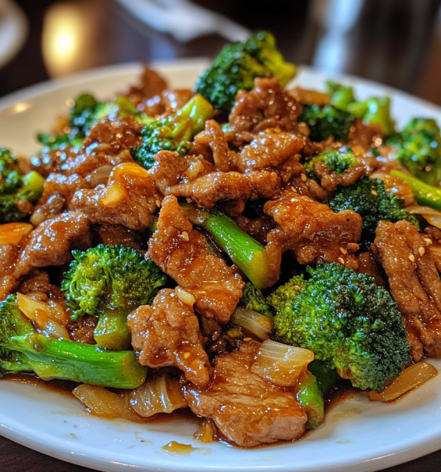 Beef and Broccoli Stir Fry