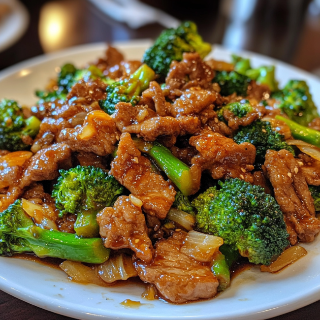 Beef and Broccoli Stir Fry
