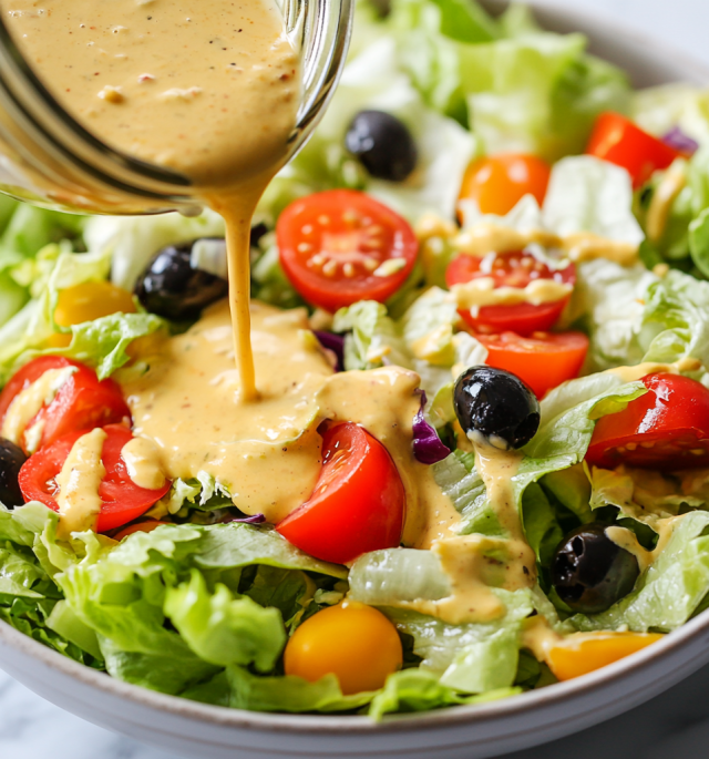 Olive Garden-Inspired Salad Dressing