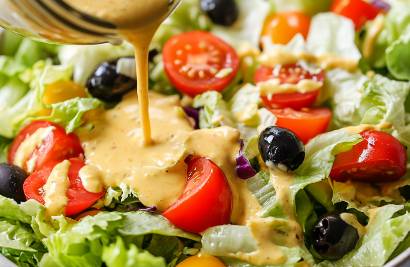 Olive Garden-Inspired Salad Dressing