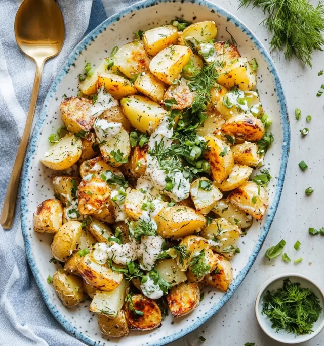 Crispy Potato Salad
