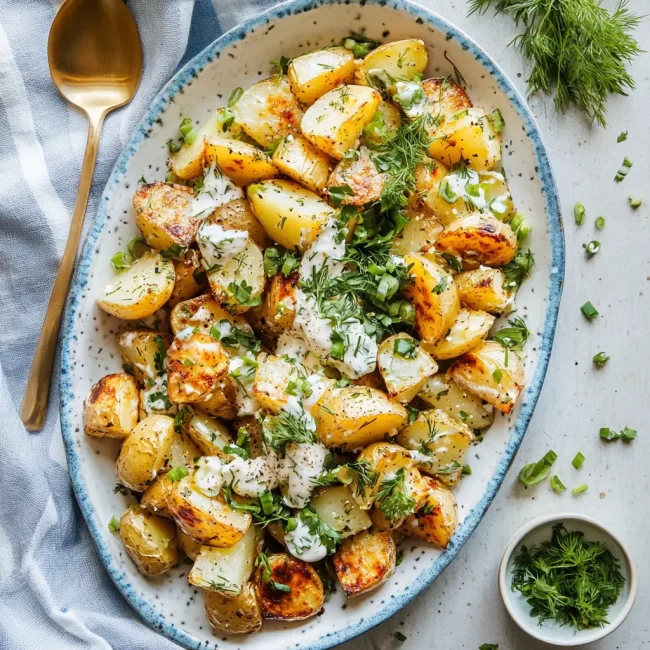 Crispy Potato Salad