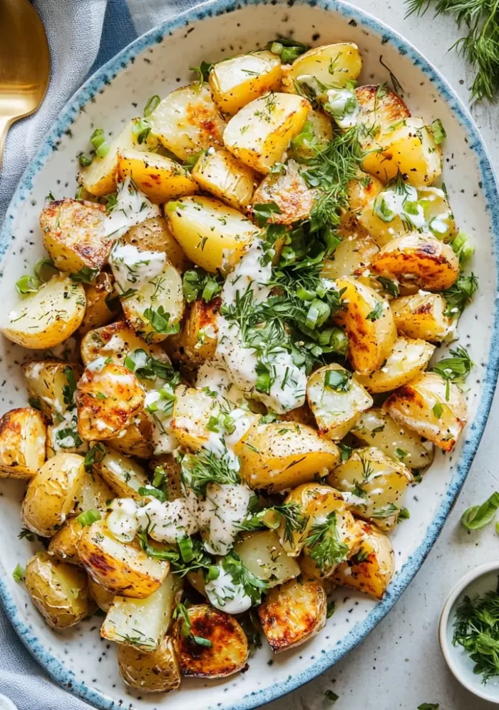 Crispy Potato Salad