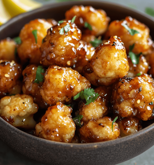 Lemon Pepper Cauliflower
