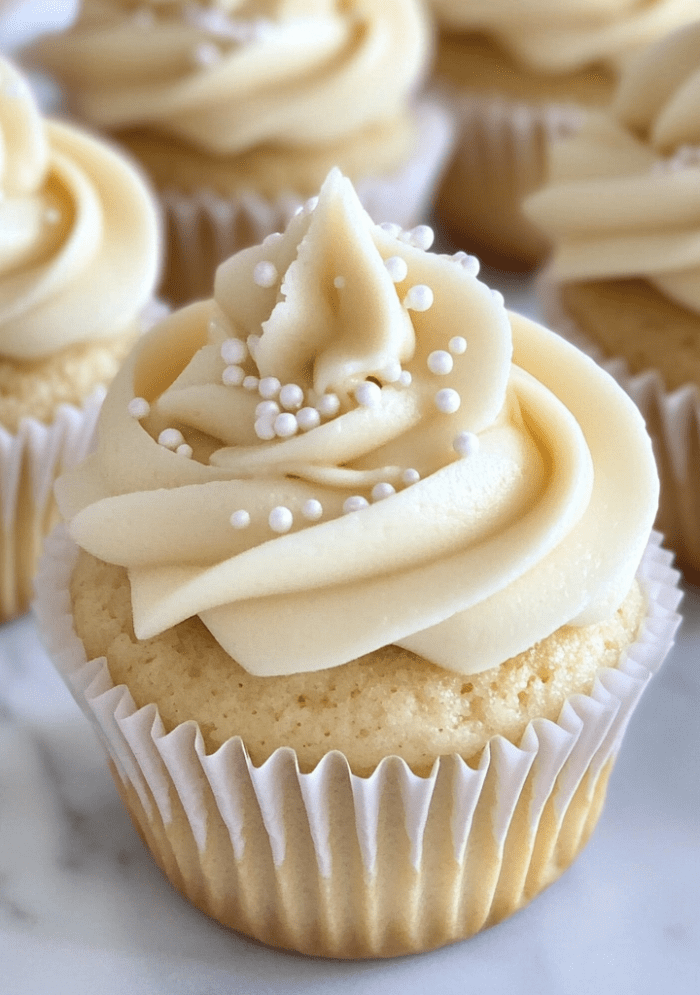 Best-Ever Vanilla Cupcakes