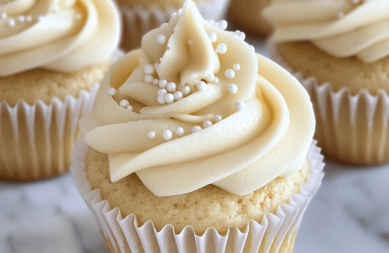 Best-Ever Vanilla Cupcakes