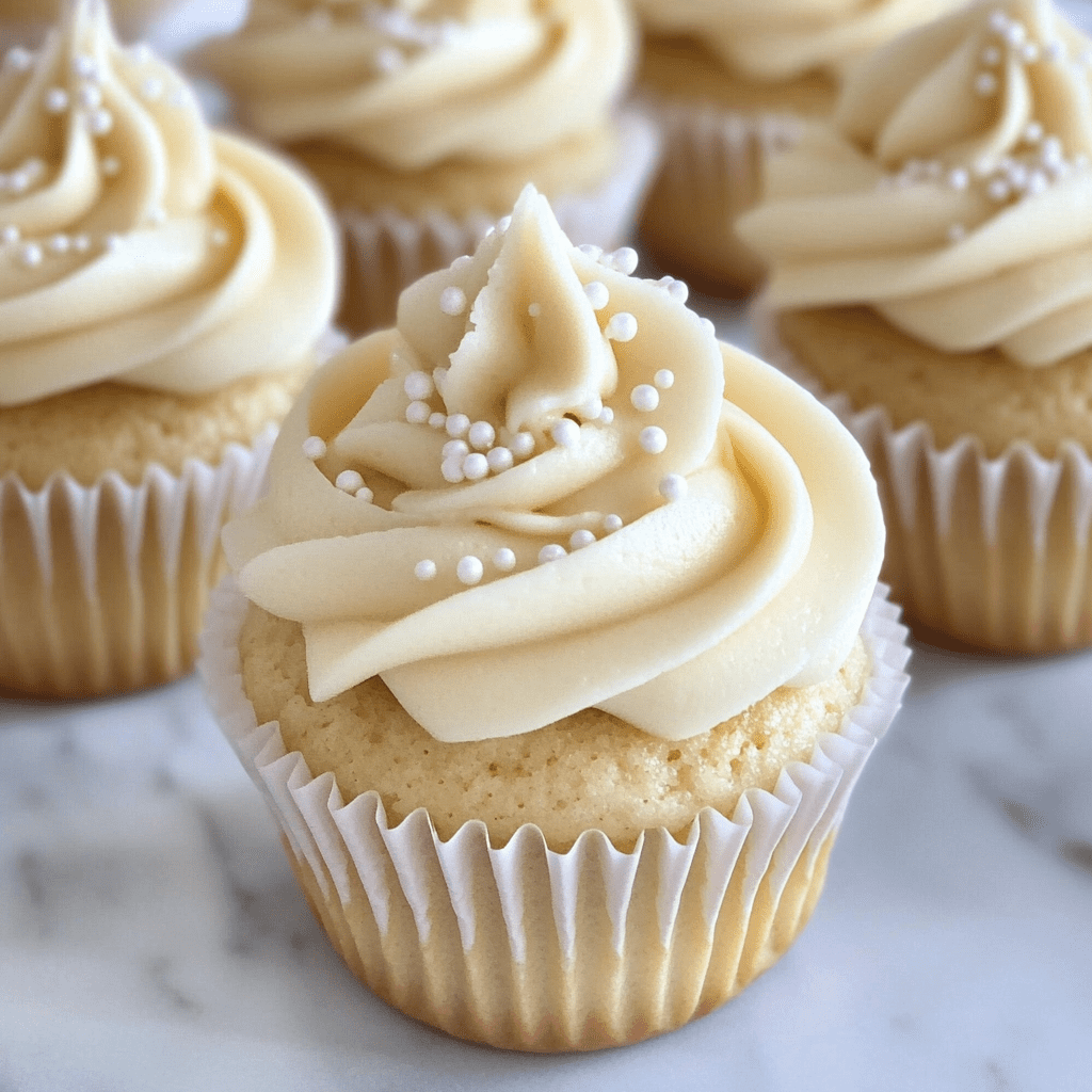 Best-Ever Vanilla Cupcakes