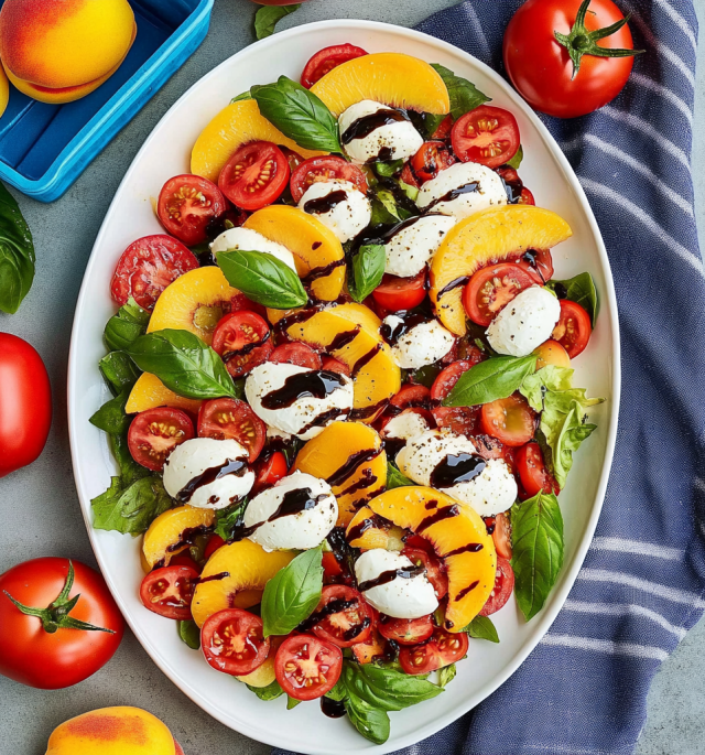 Cucumber Caprese Salad