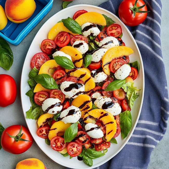 Cucumber Caprese Salad