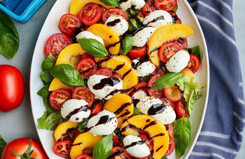 Cucumber Caprese Salad
