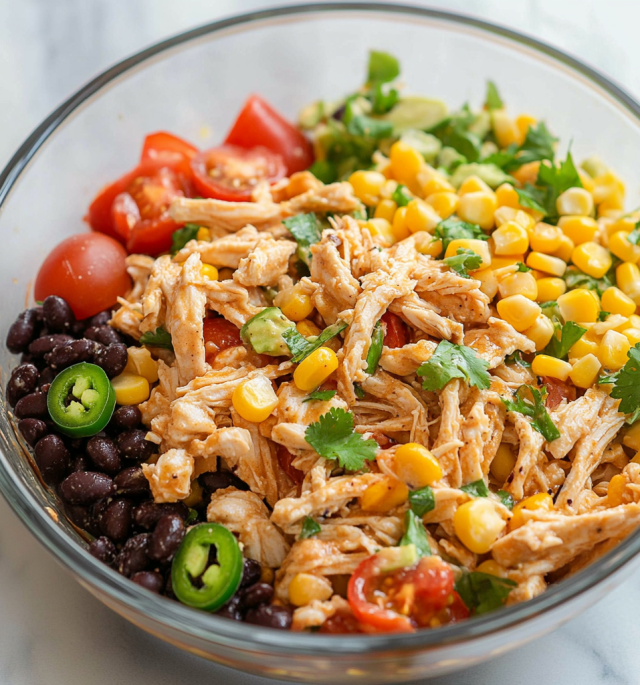 Quick Southwest Chicken Salad