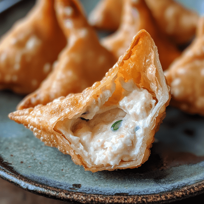 Air Fryer Crab Rangoon