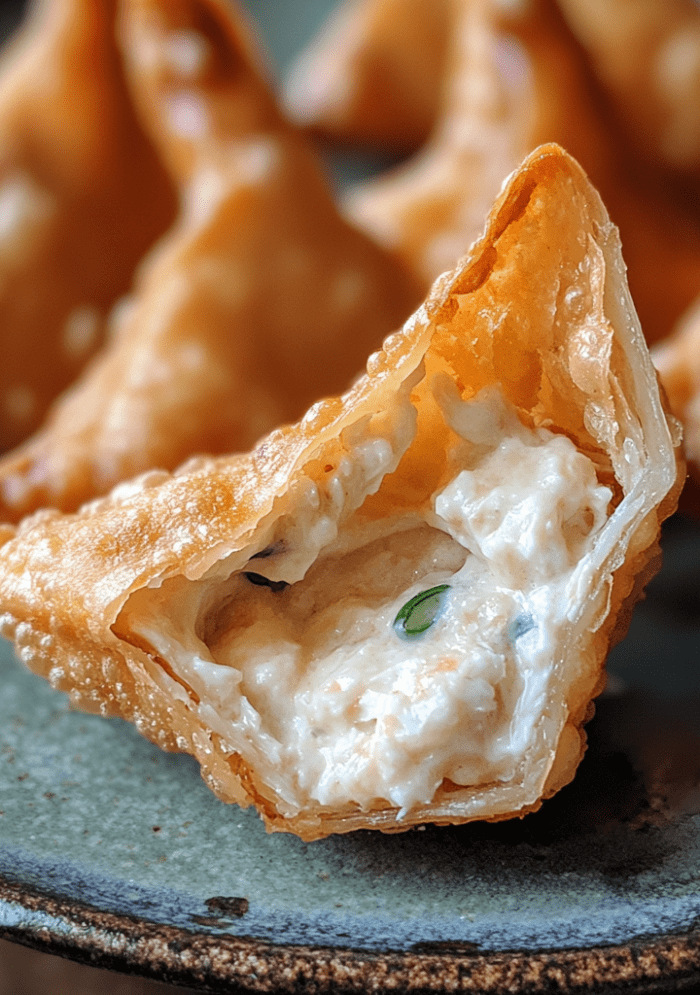 Air Fryer Crab Rangoon