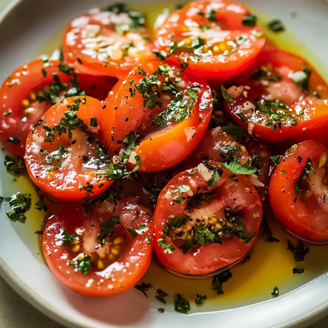 Marinated Tomatoes Recipe