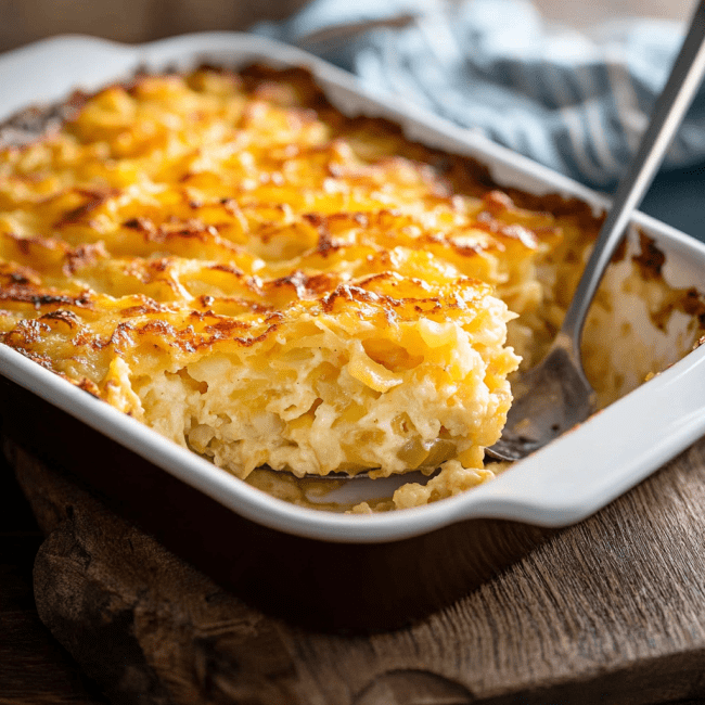 Cracker Barrel Hashbrown Casserole Recipe