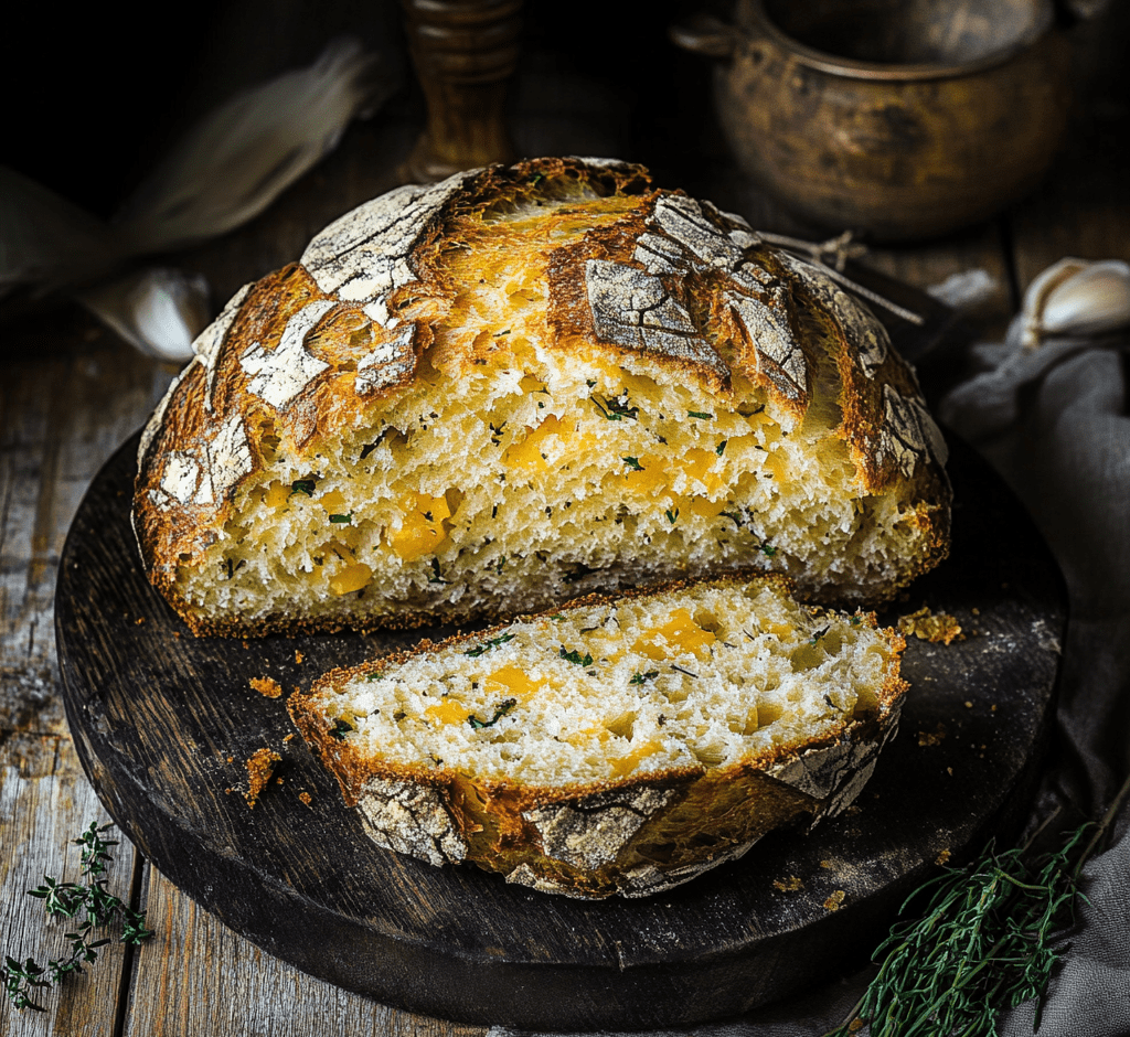 Cheddar & Herb Soda Bread