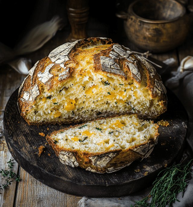 Cheddar & Herb Soda Bread