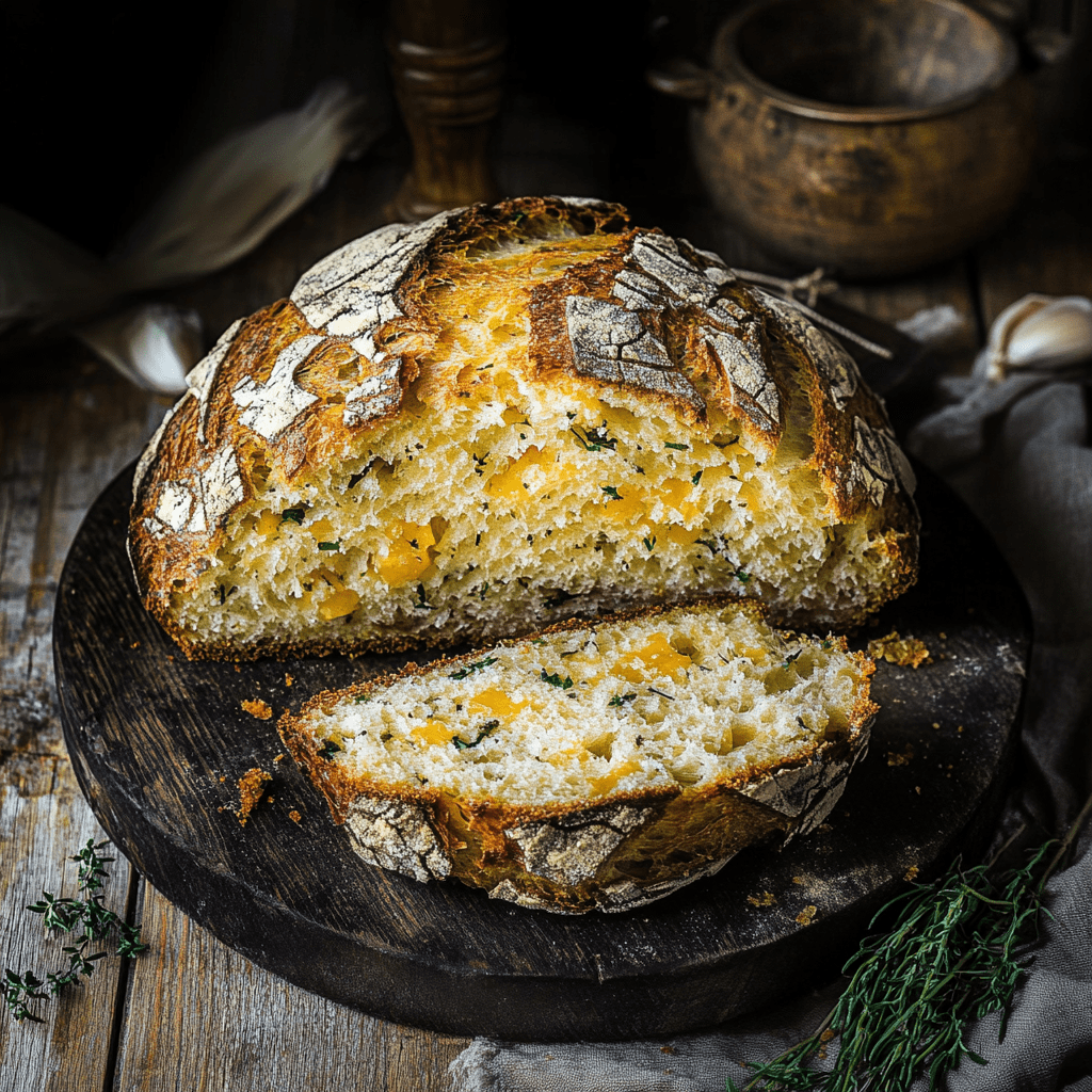 Cheddar & Herb Soda Bread