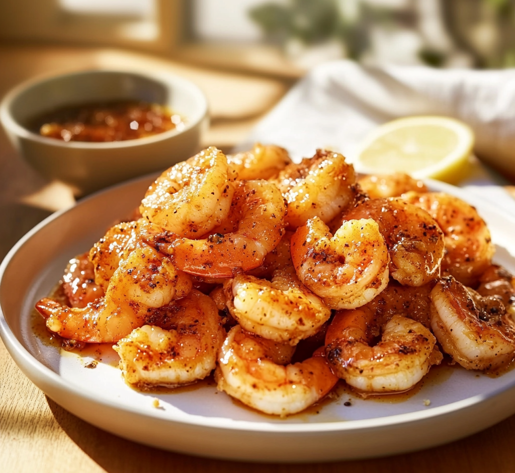 Honey Butter Old Bay Shrimp