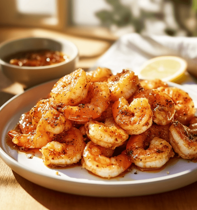 Honey Butter Old Bay Shrimp