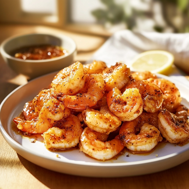 Honey Butter Old Bay Shrimp