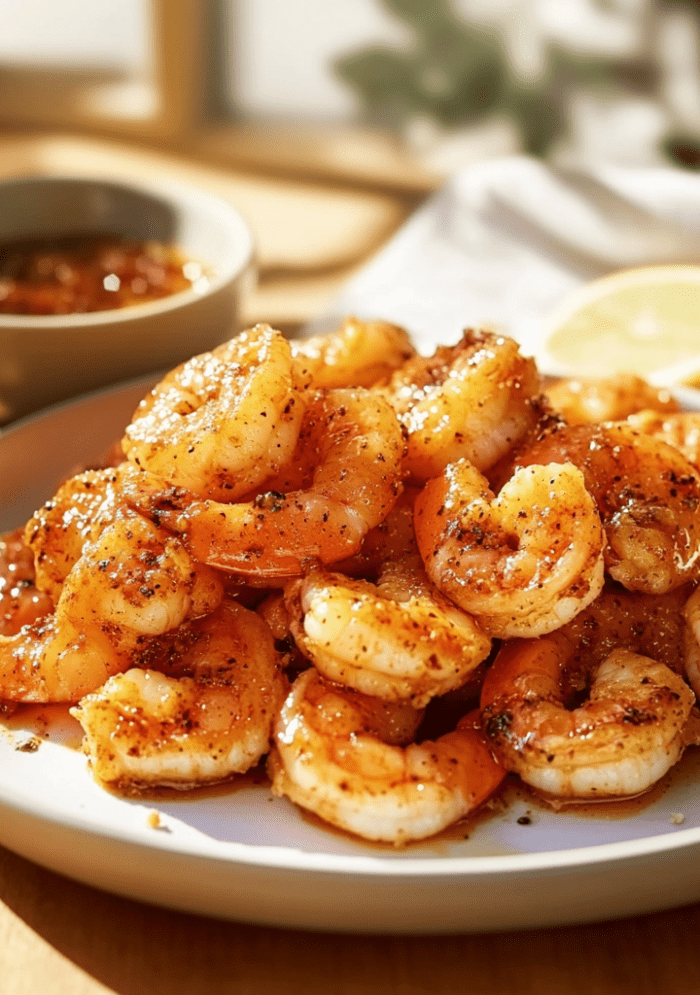 Honey Butter Old Bay Shrimp