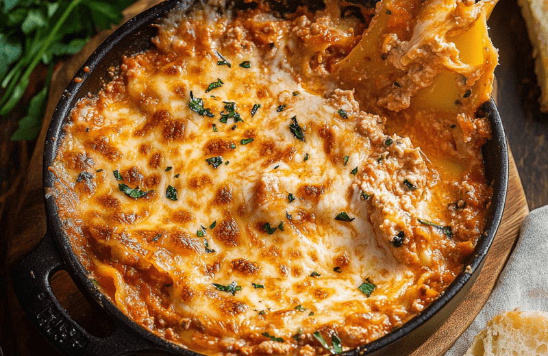 Cheesy Lasagna Dip Recipe