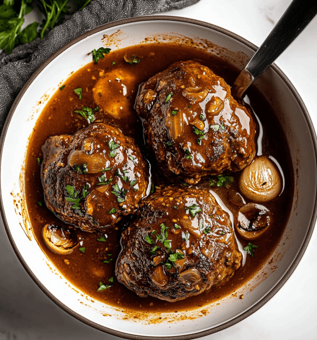 Homemade Salisbury Steak