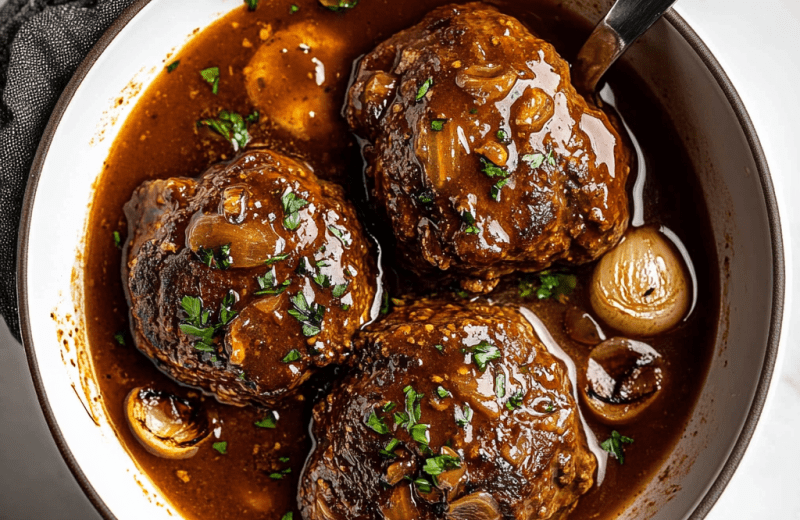 Homemade Salisbury Steak