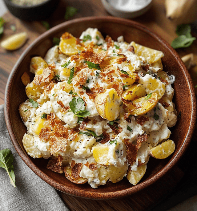 Crispy Smashed Potato Salad Recipe