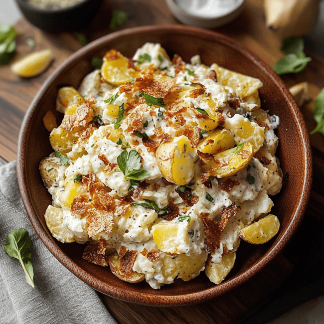 Crispy Smashed Potato Salad Recipe