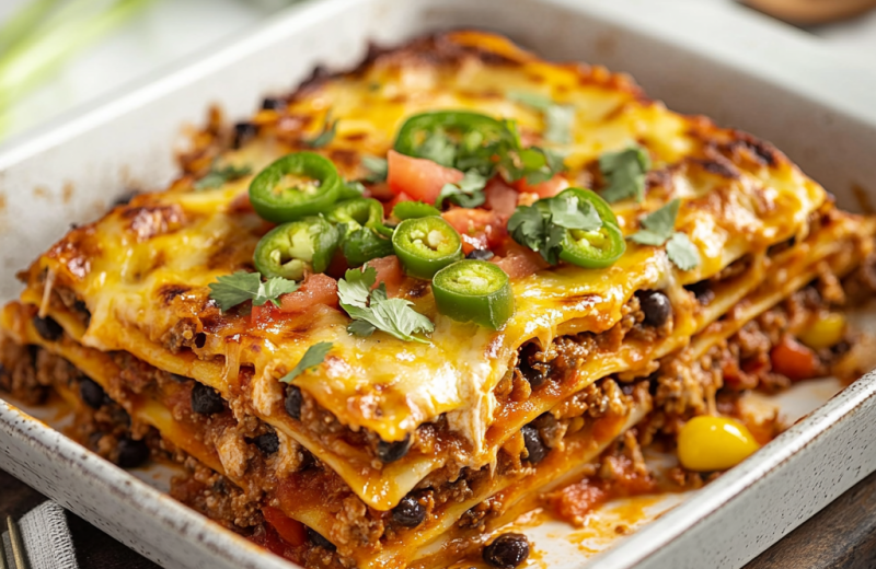 Easy Mexican Lasagna Recipe