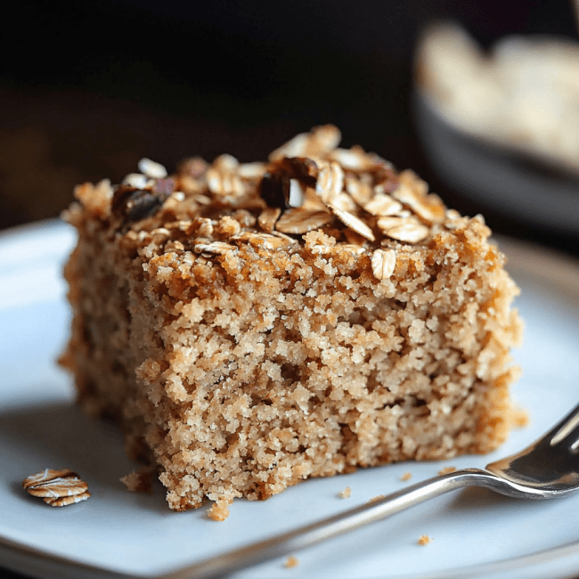 Oatmeal Cake Recipe