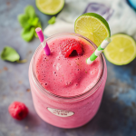 Raspberry Lime Smoothie