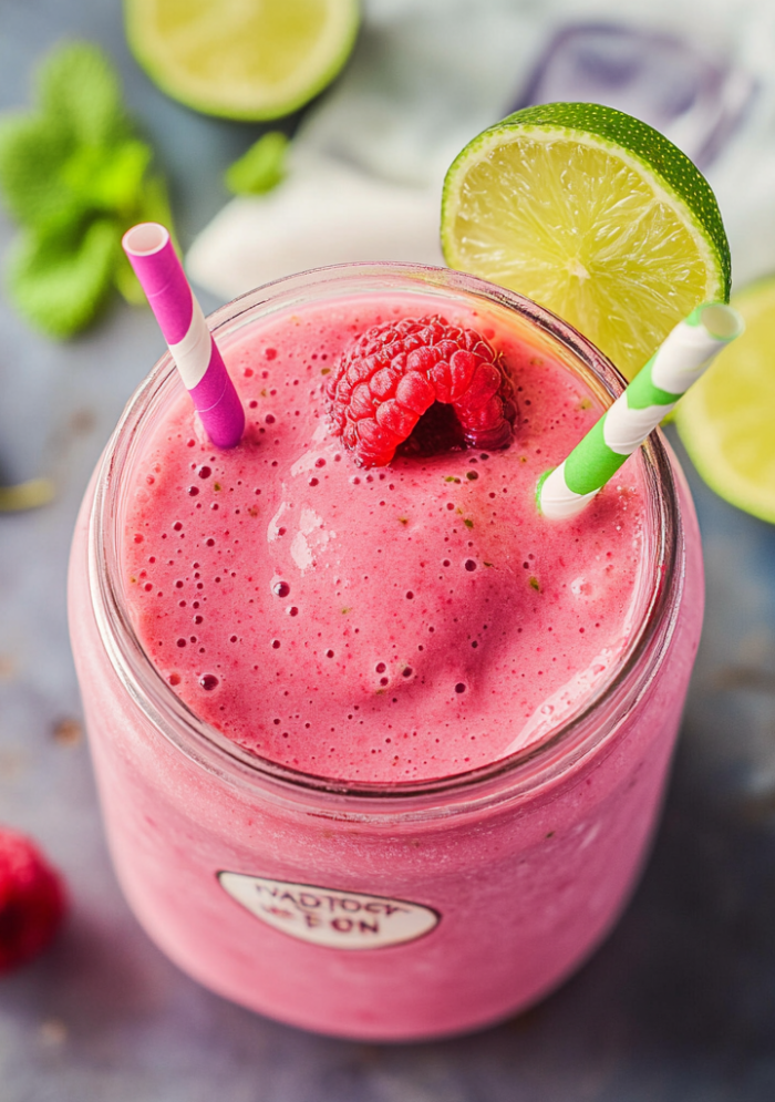 Raspberry Lime Smoothie